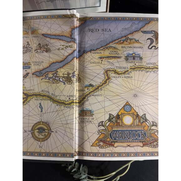 "Warlock" Hardcover Book By Wilbur Smith First U S Edition 2001 Vintage - Picture 6 of 16